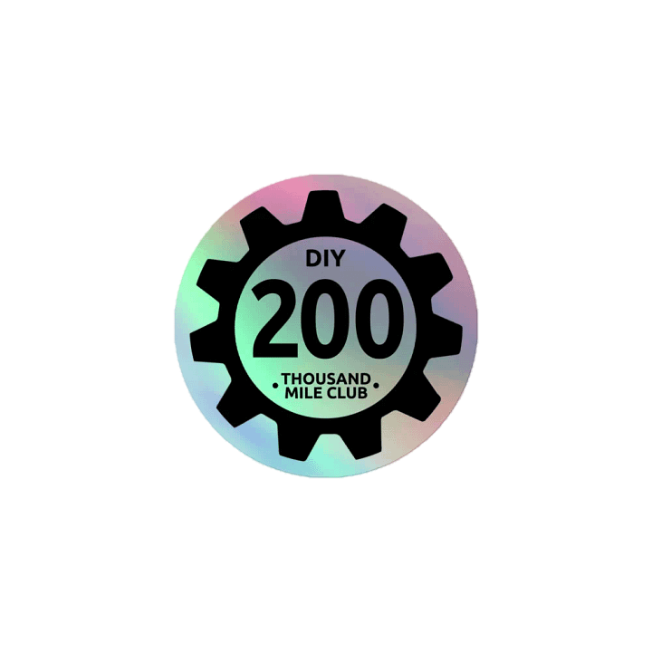 200K Mile Badge product image (1)