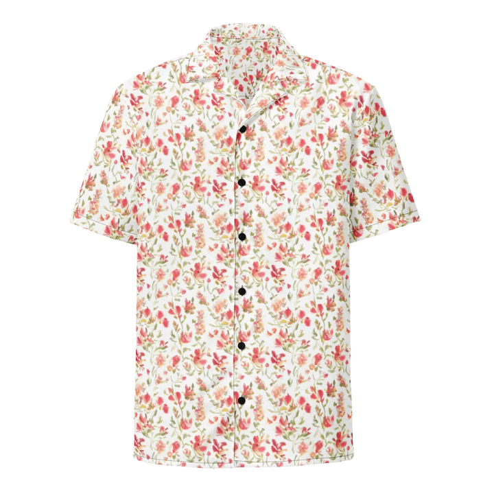 Floral Pattern Snapdragon Flowers Hawaiian Shirt product image (1)