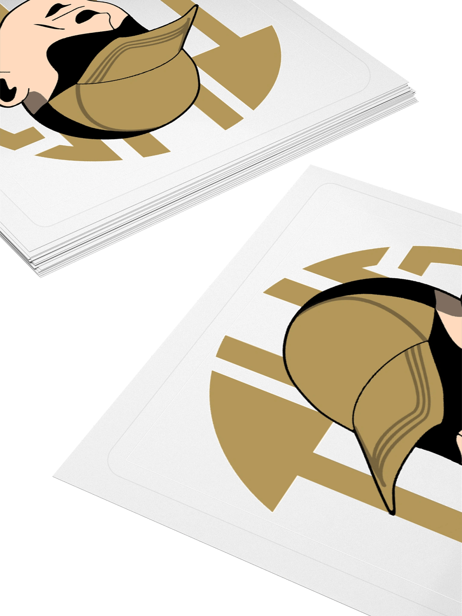 Gold THG Logo Sticker Set product image (11)