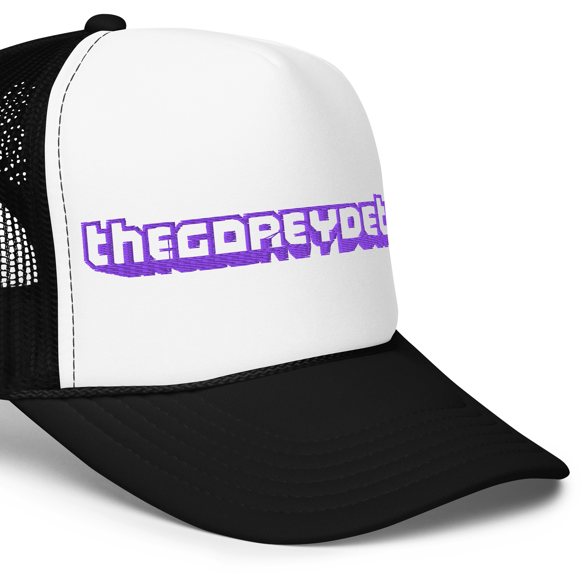 TTV Purple - Otto Foam Trucker Hat product image (11)