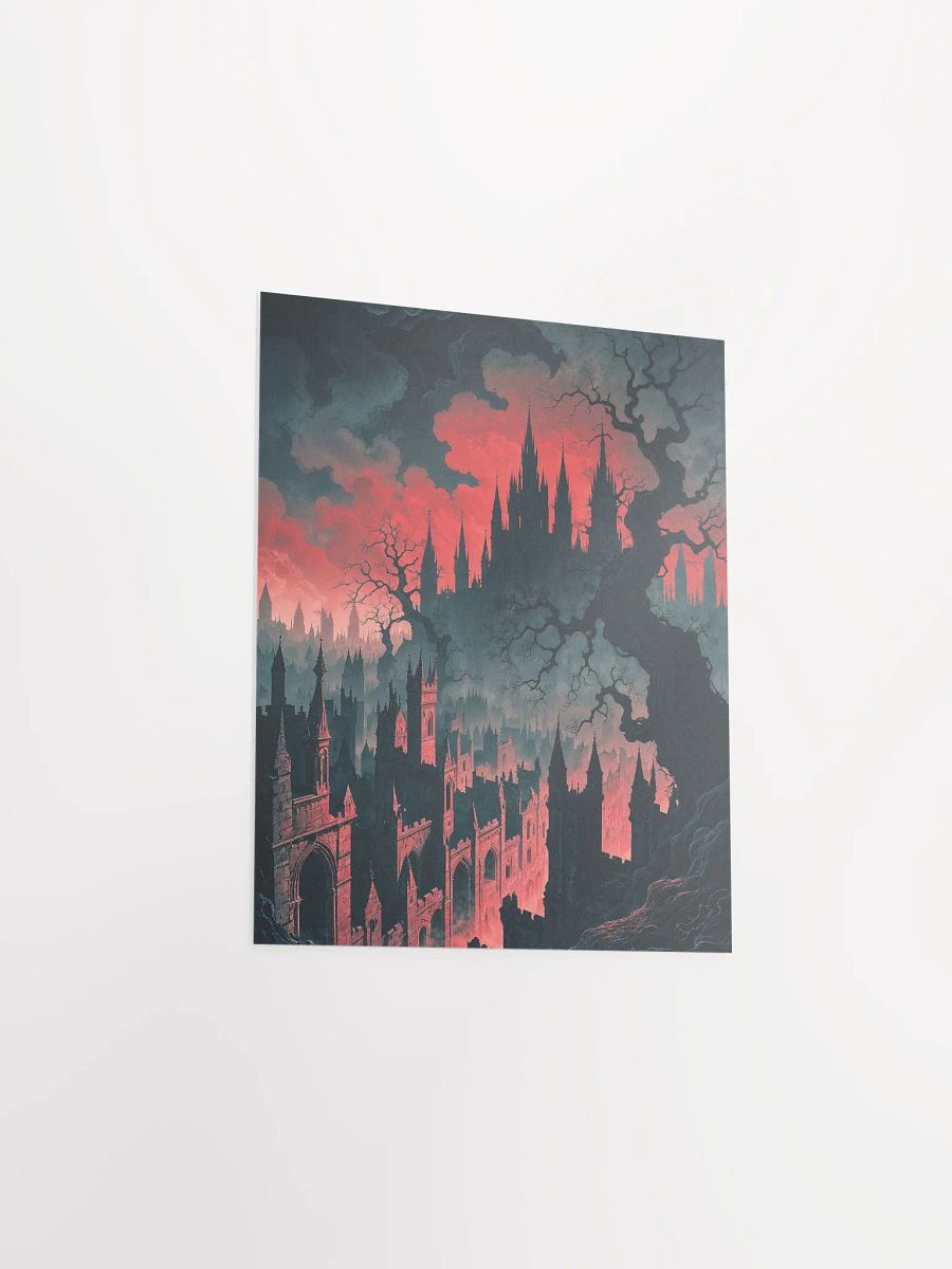 Crimson Gothic Dominion Matte Poster product image (18)