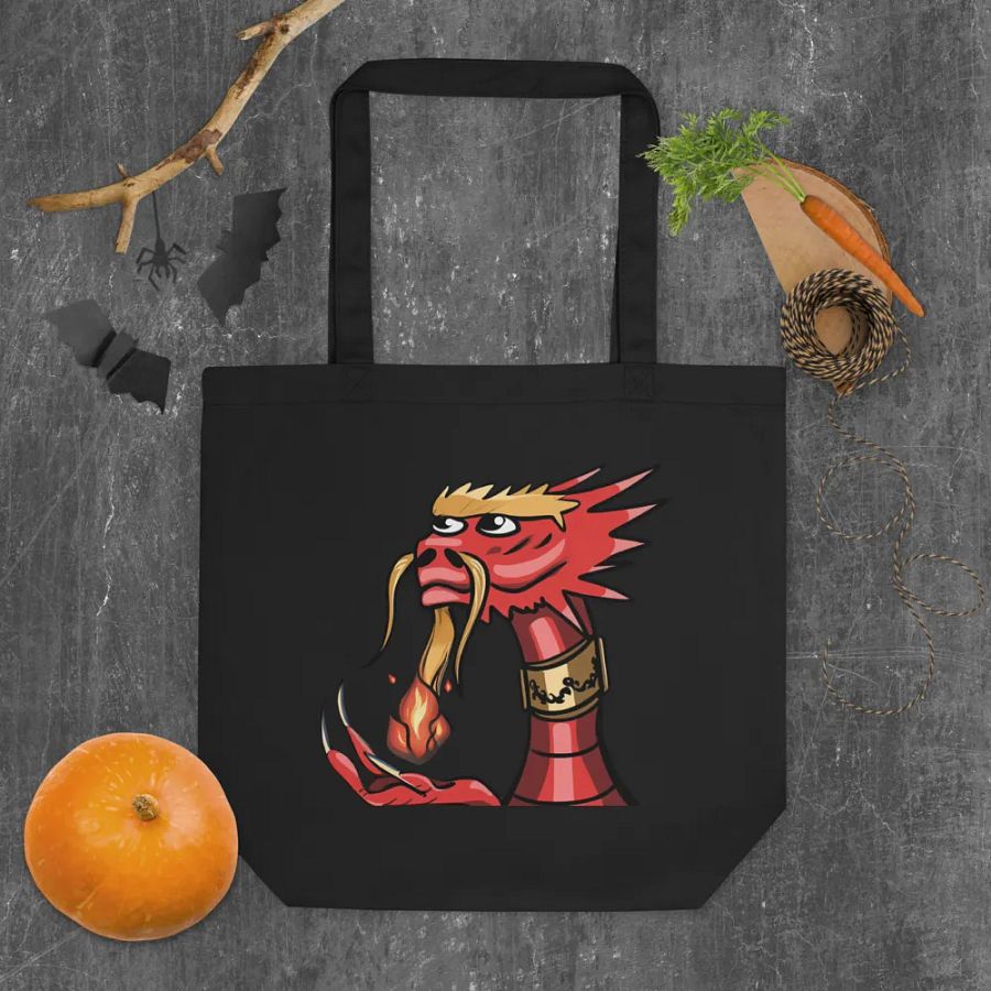 Regal Fire Dragon Eco Tote product image (4)