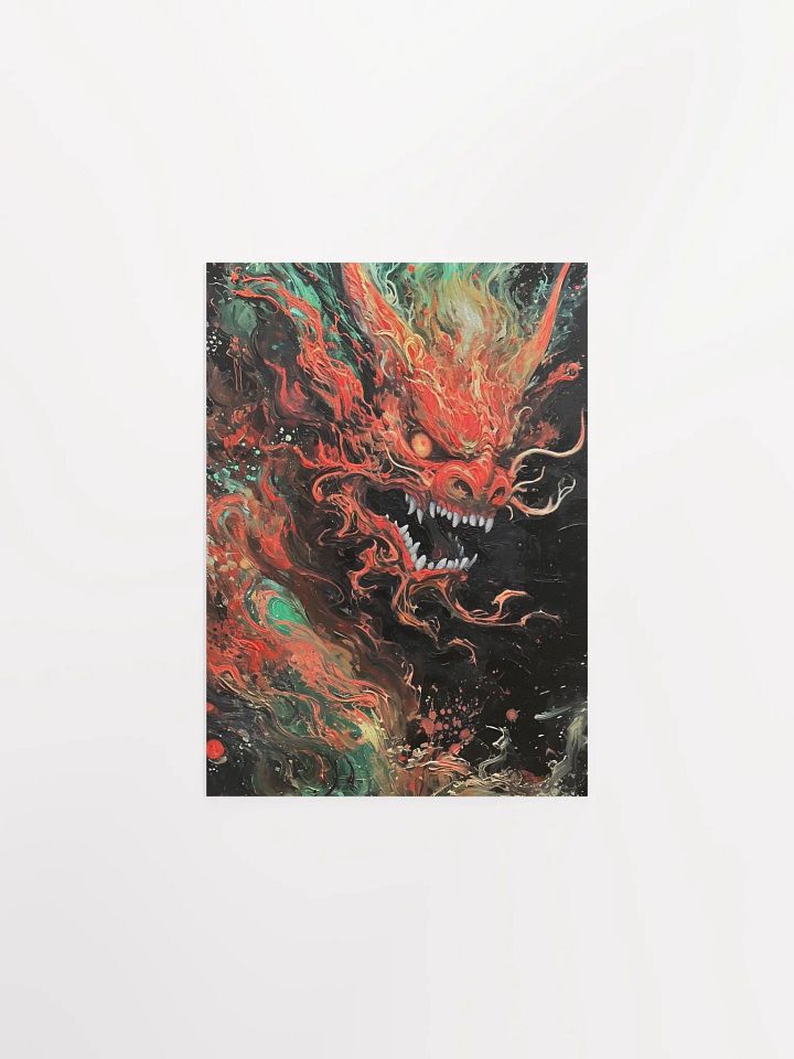 Inferno Fury Matte Poster product image (1)