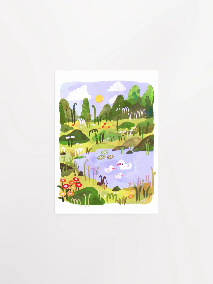 Ducky Landscape Print product image (2)