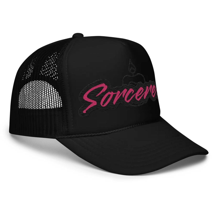 Sorceress Spell Foam Trucker Hat product image (9)