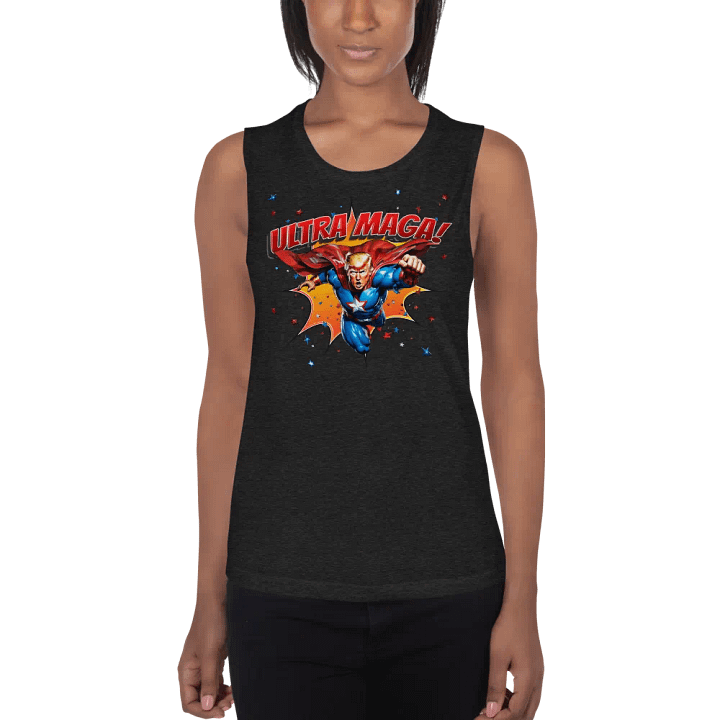 Ultra MAGA! - Women's Flowy Muscle Tank product image (2)
