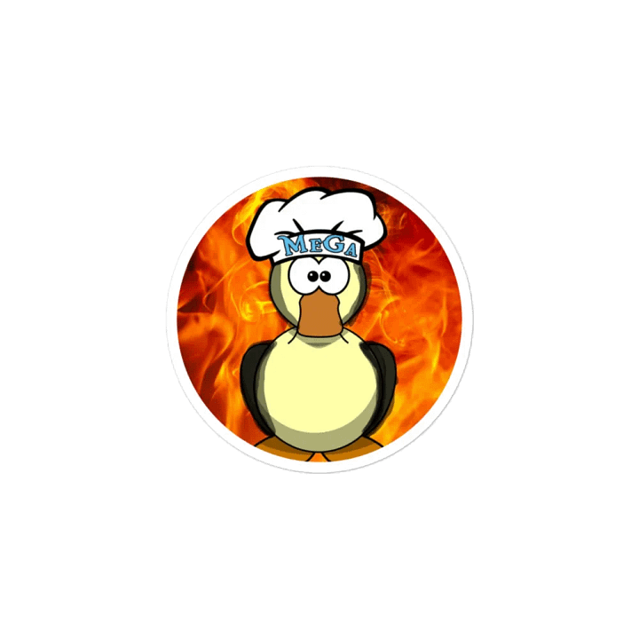 Burnt Duck Sticker product image (2)