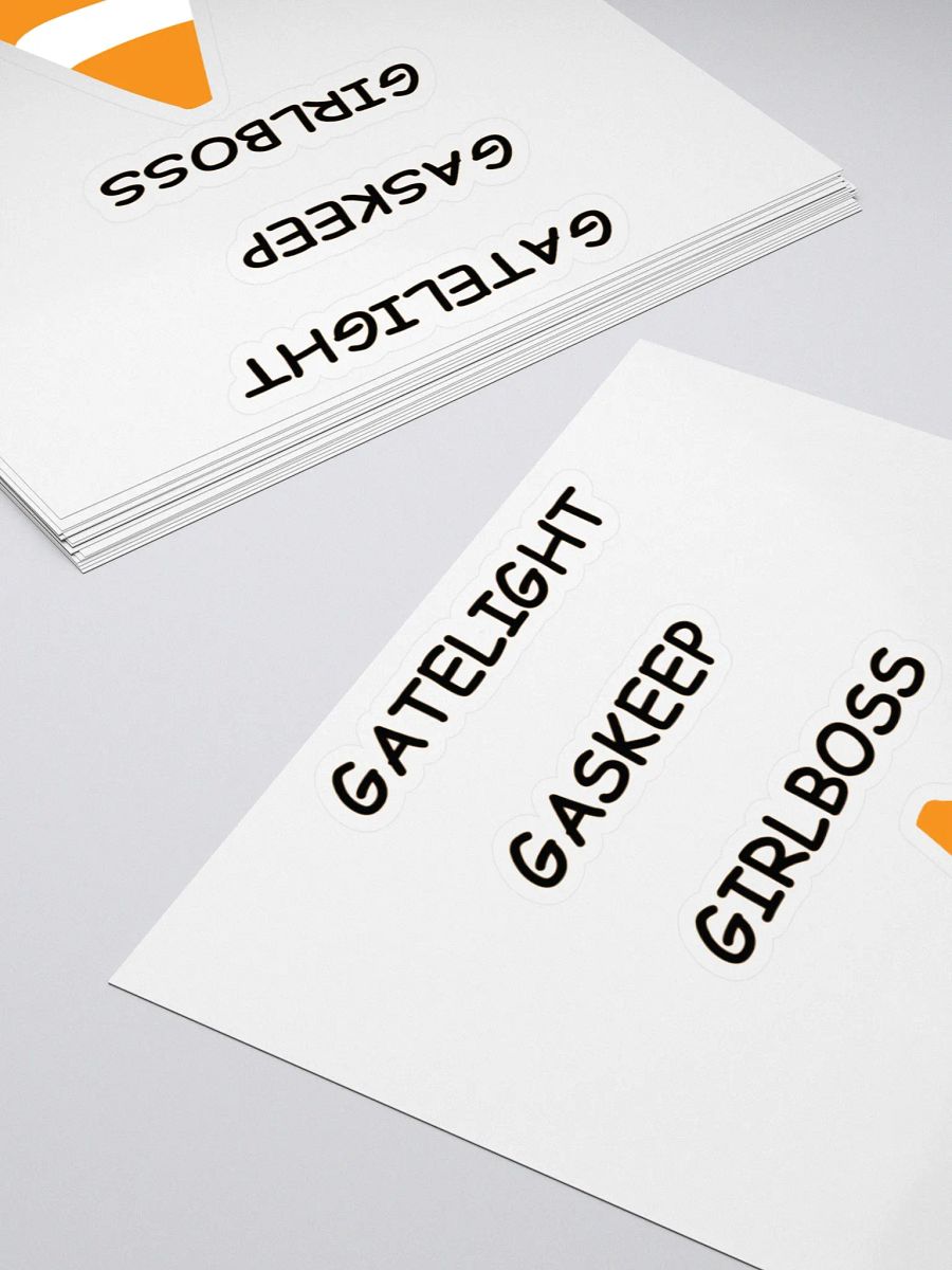 Gatelight, Gaskeep, Girlboss Sticker product image (4)