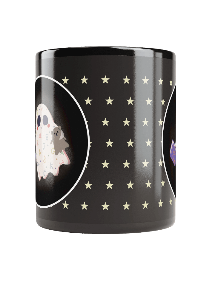 Little Ghost Bedtime - Black Ceramic Mug product image (2)