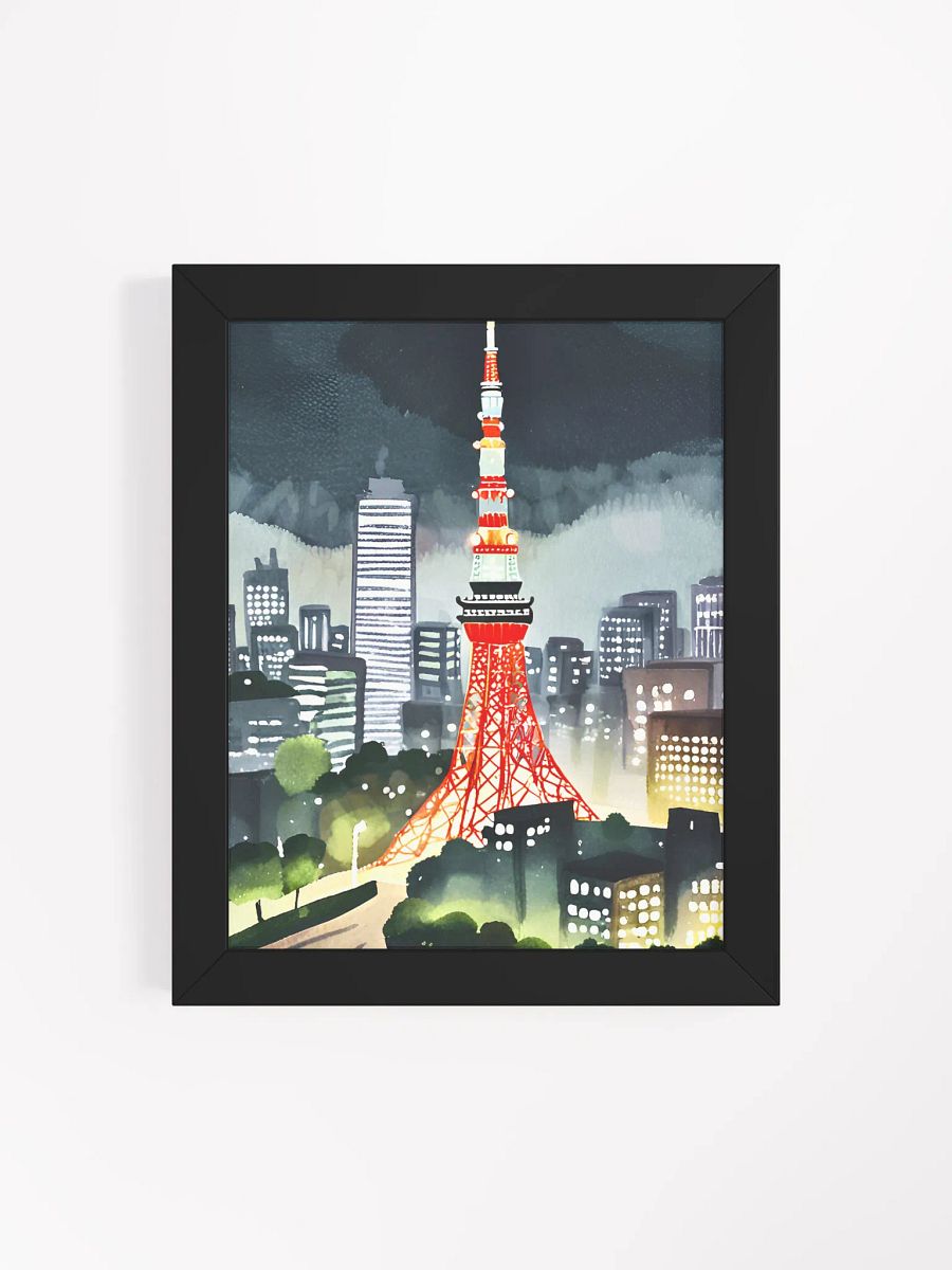 Luminous Nightscape Framed Poster product image (31)
