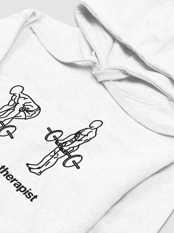 talking to my therapist hoodie - 65% soft cotton product image (2)