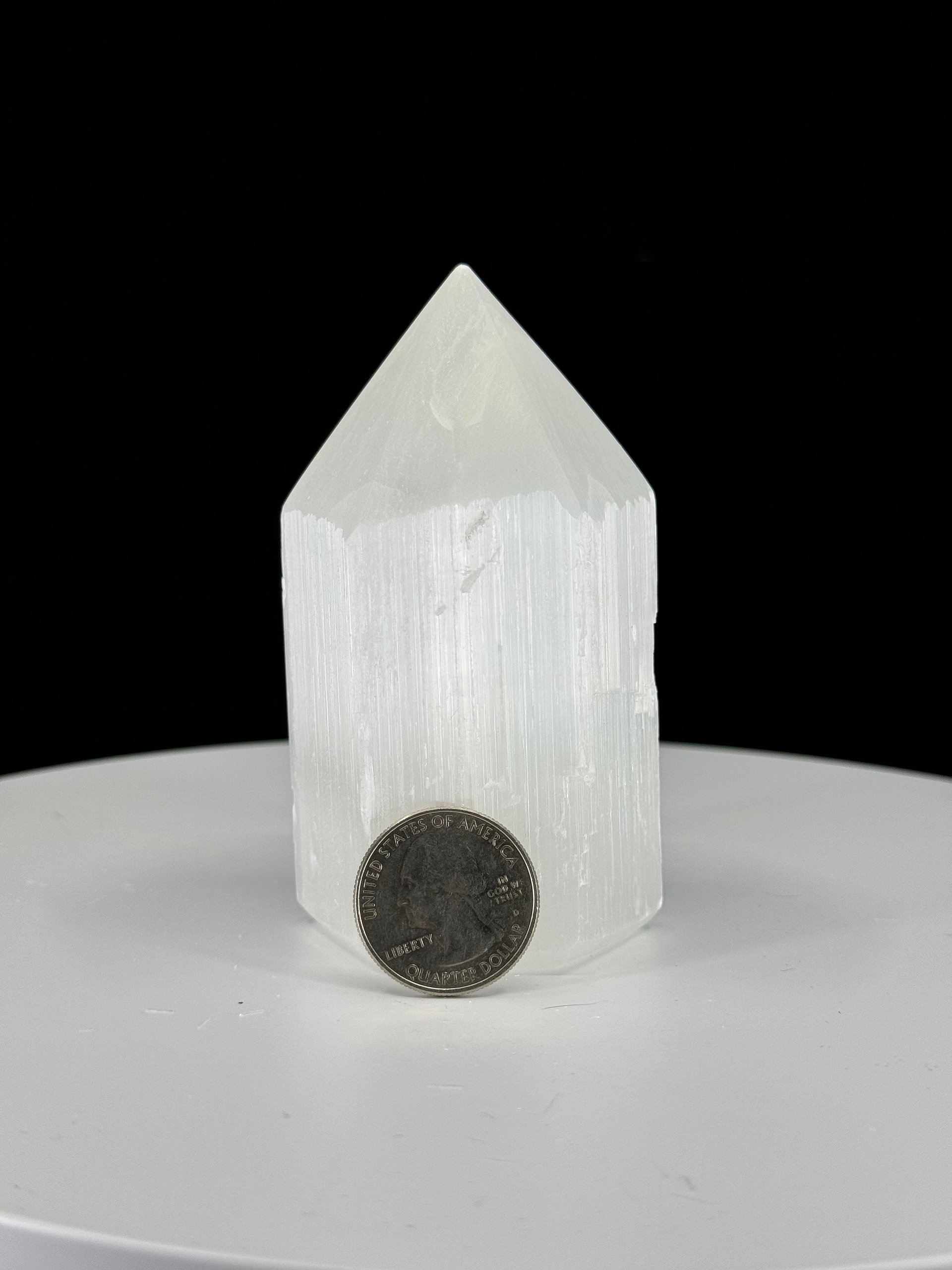 Selenite Crystal Tower Point product image (2)