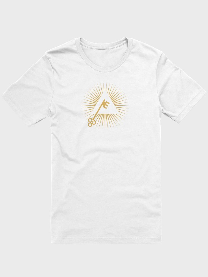 Master Key Logo T-Shirt in White product image (1)