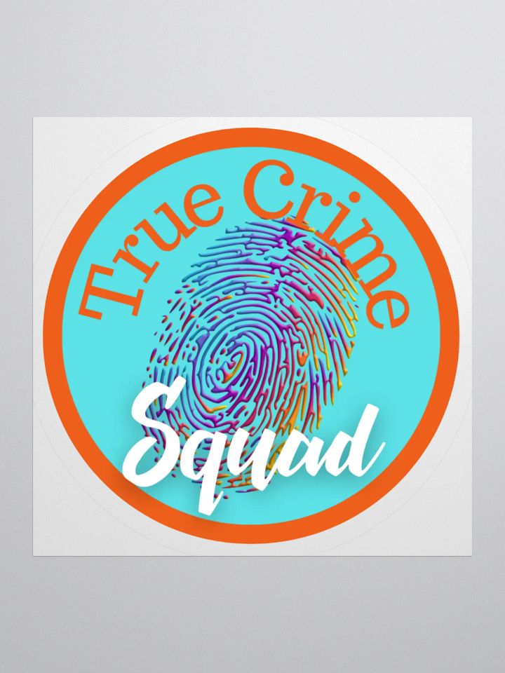 True Crime Squad Fingerprint Stickers product image (2)