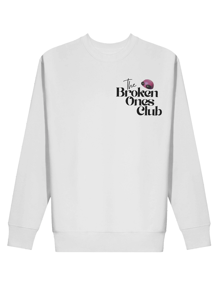 Broken Ones Club Crewneck Sweatshirt - Black product image (2)