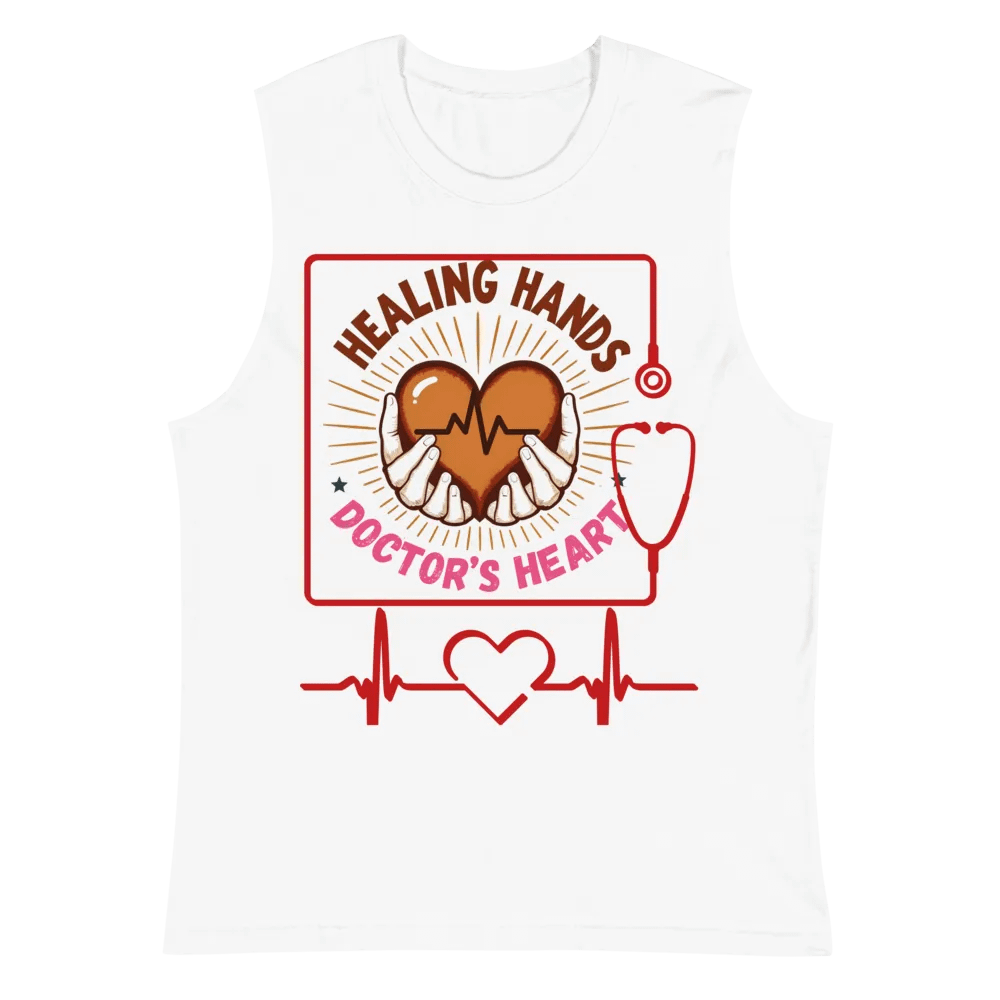 Healing Hands Doctor's Heart Muscle Tank product image (6)