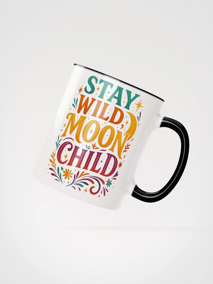 Stay Wild Moon Child Mug – Celestial Boho Coffee Cup product image (18)