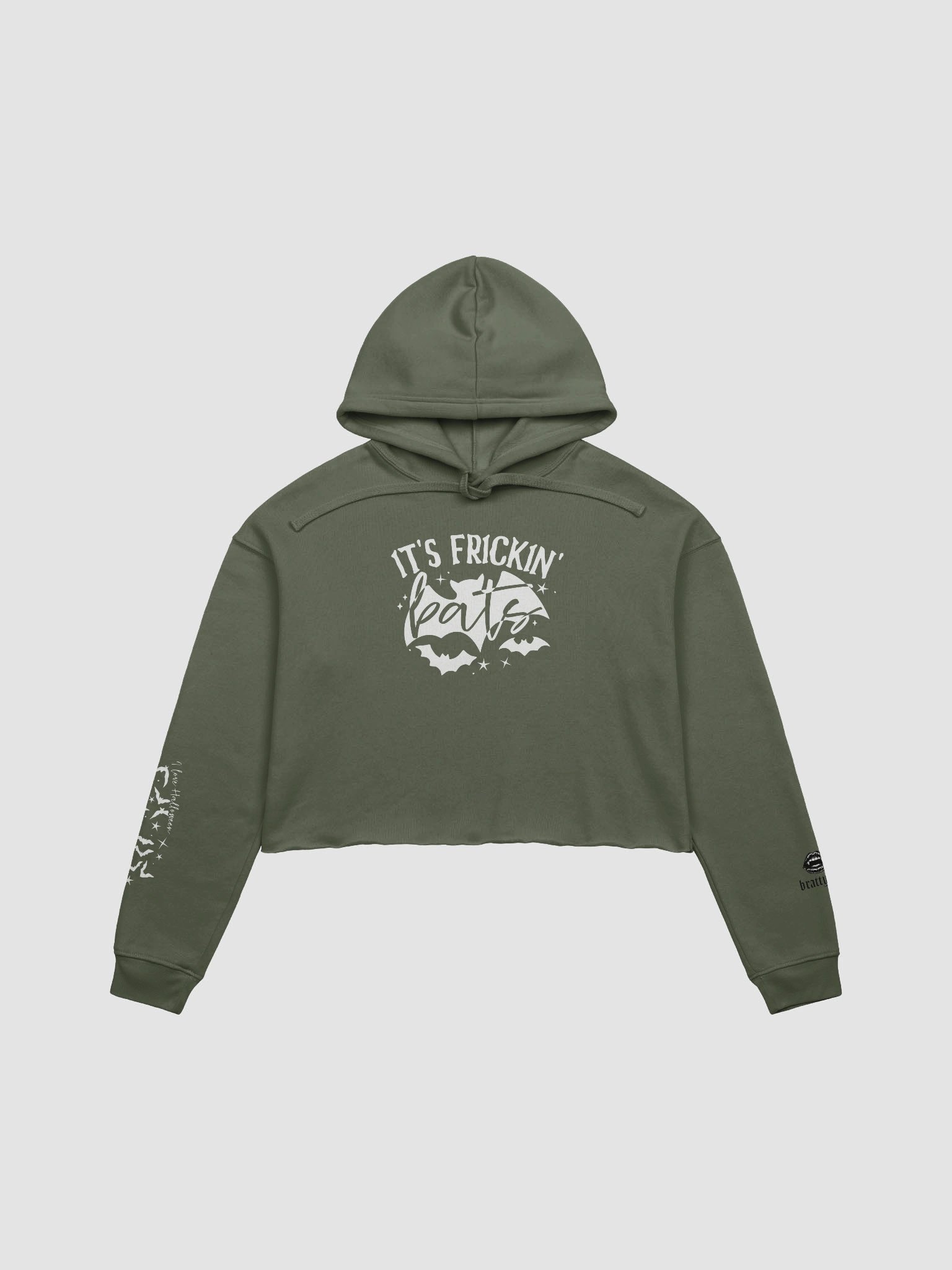 it's frickin' bats cropped hoodie product image (3)