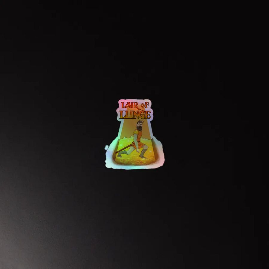 Lair of Lunge Holo Sticker product image (4)