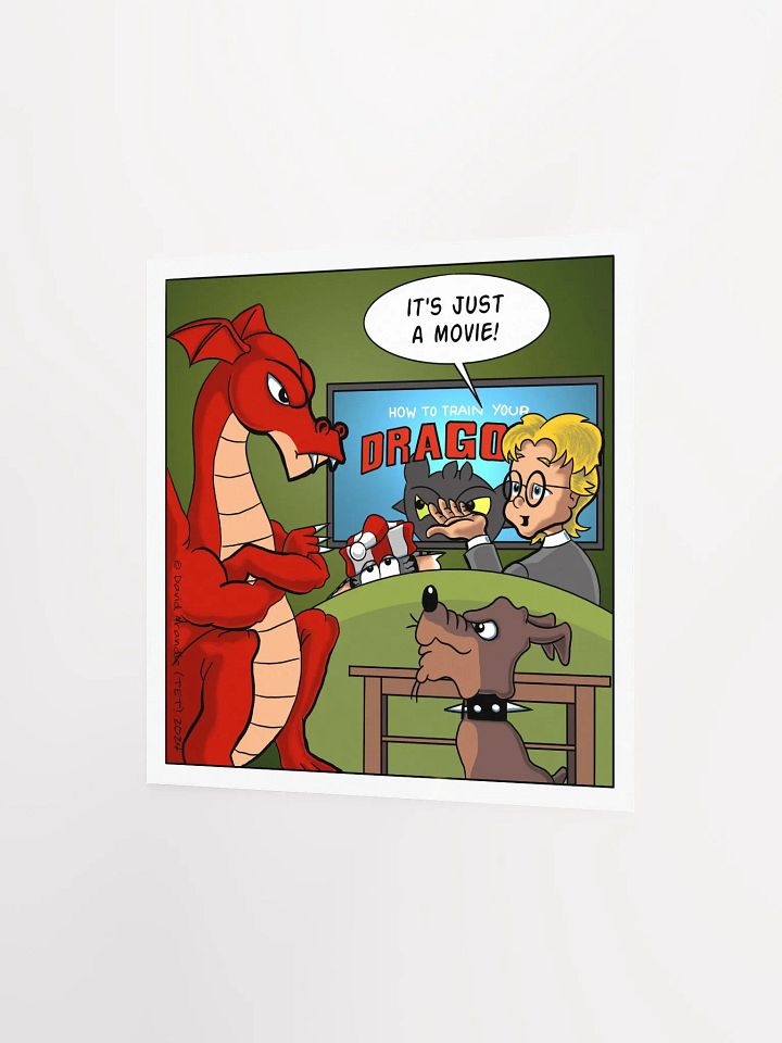 It's Just a Movie - Resident Dragon Poster product image (2)