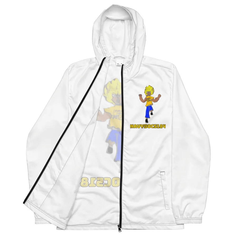 NavyDoc5184 Super Saiyan Windbreaker product image (3)
