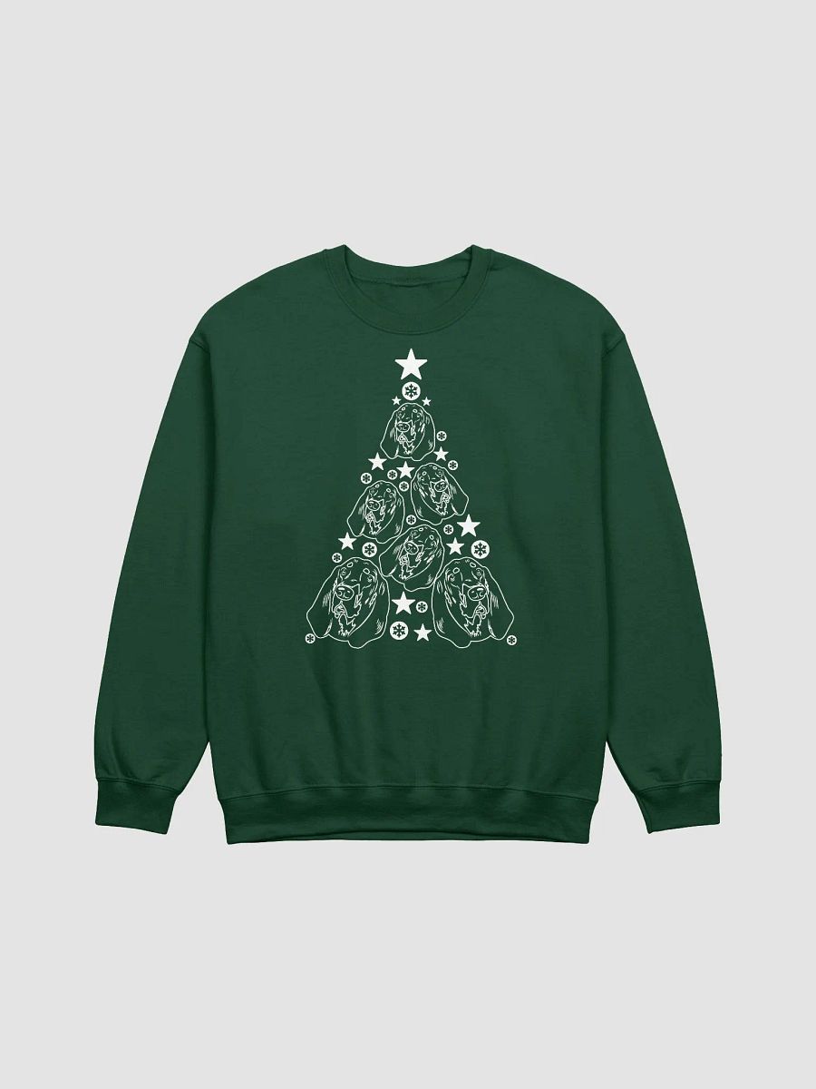 Bloodhound Christmas Tree Sweatshirt Design for Bloodhound Paw-rents product image (13)