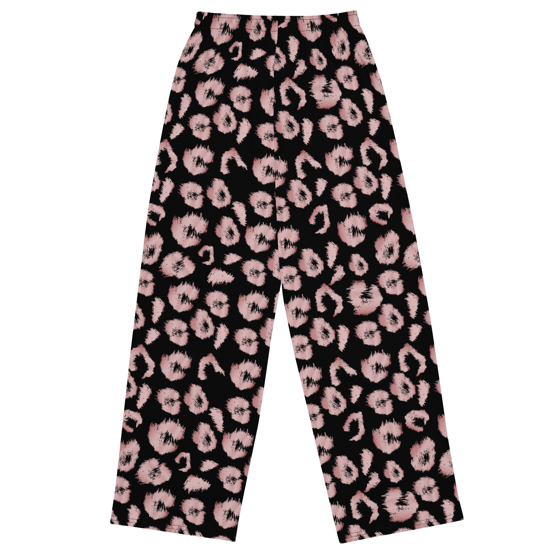 Leopard Print All-Over Print Wide-Leg Pants: Urban Comfort product image (2)