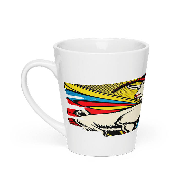 Whimsical Goat and Fairy Latte Mug product image (1)