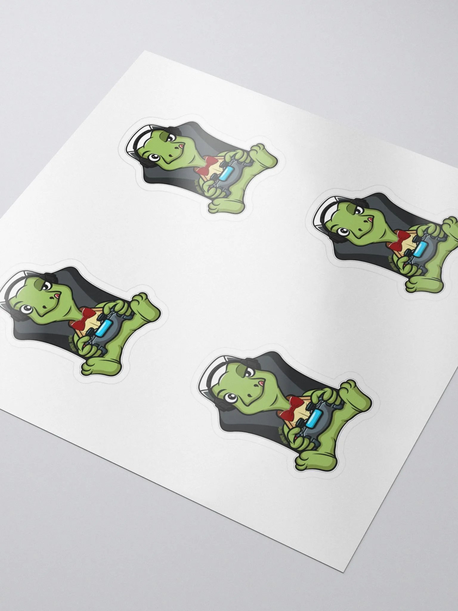 Gamer turtle stickers product image (3)