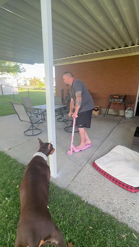 no  Zukin…. just Scooting….. @kelsey_456