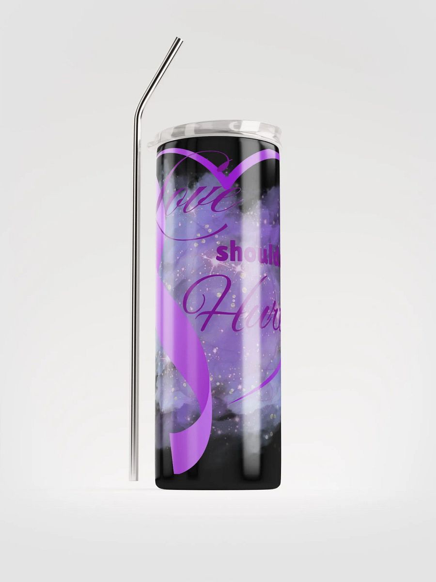 Empowerment Tumbler: Love Shouldn't Hurt product image (1)