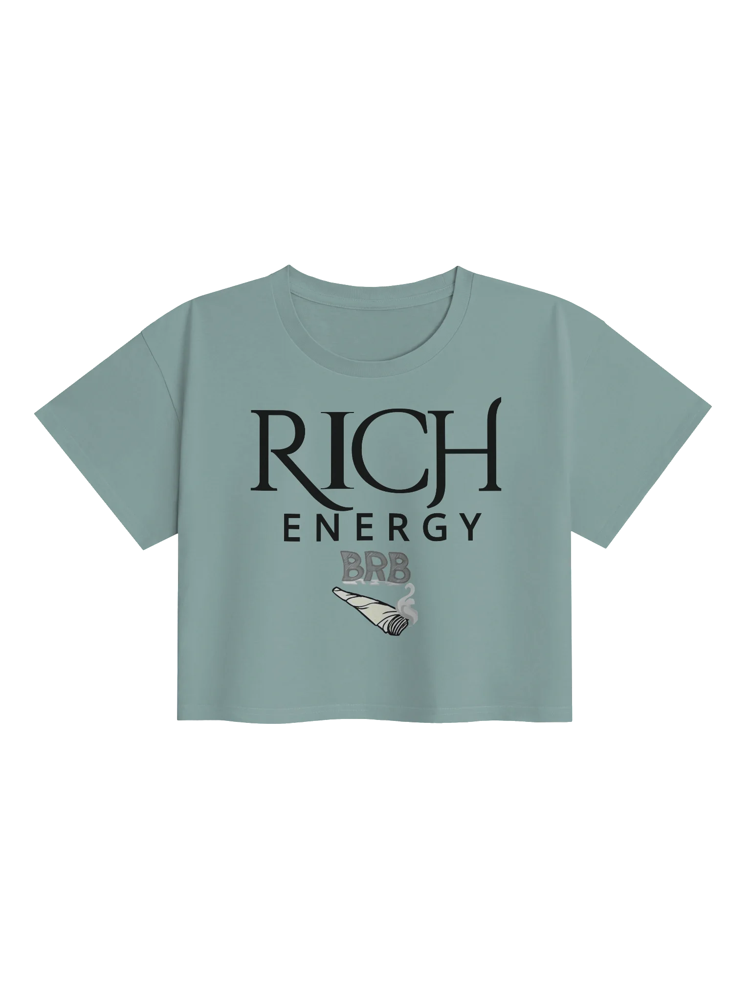 "Rich Energy” Statement Crop Top product image (2)