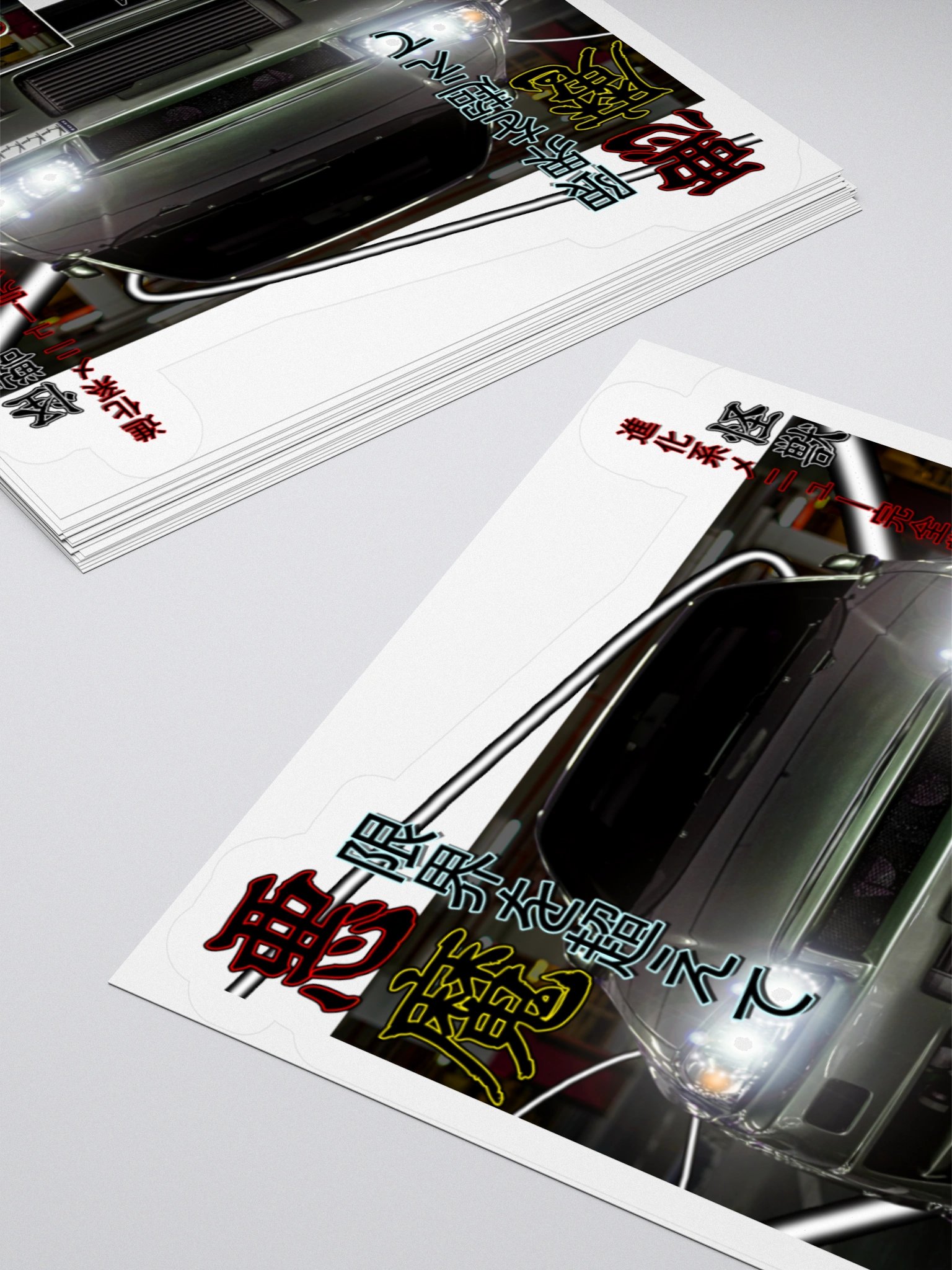BNR34 Z1 SPEC, Japanese magazine style | Kiss-Cut Sticker product image (4)