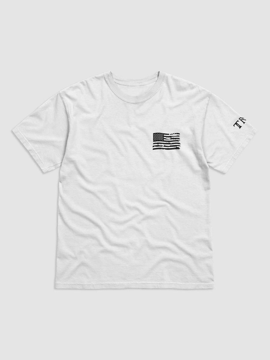 Pro-Democracy Warrior - Back Graphic Unisex T-shirt in White product image (1)