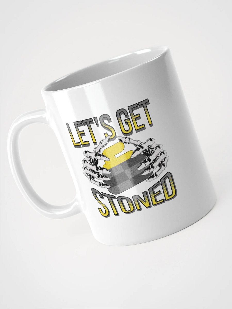 Lets Get Stoned Curling Glossy White Mug product image (2)