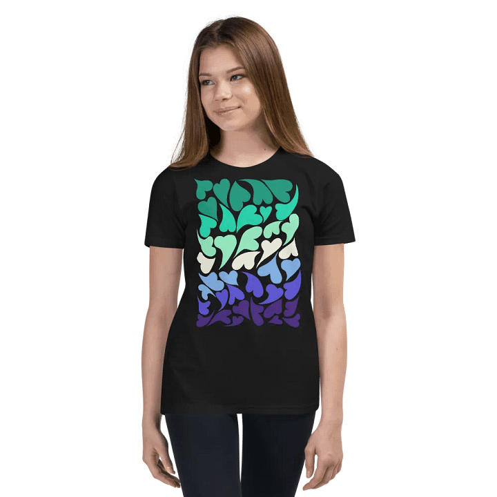 Nestled PRIDE Gay T-shirt (Youth) product image (5)