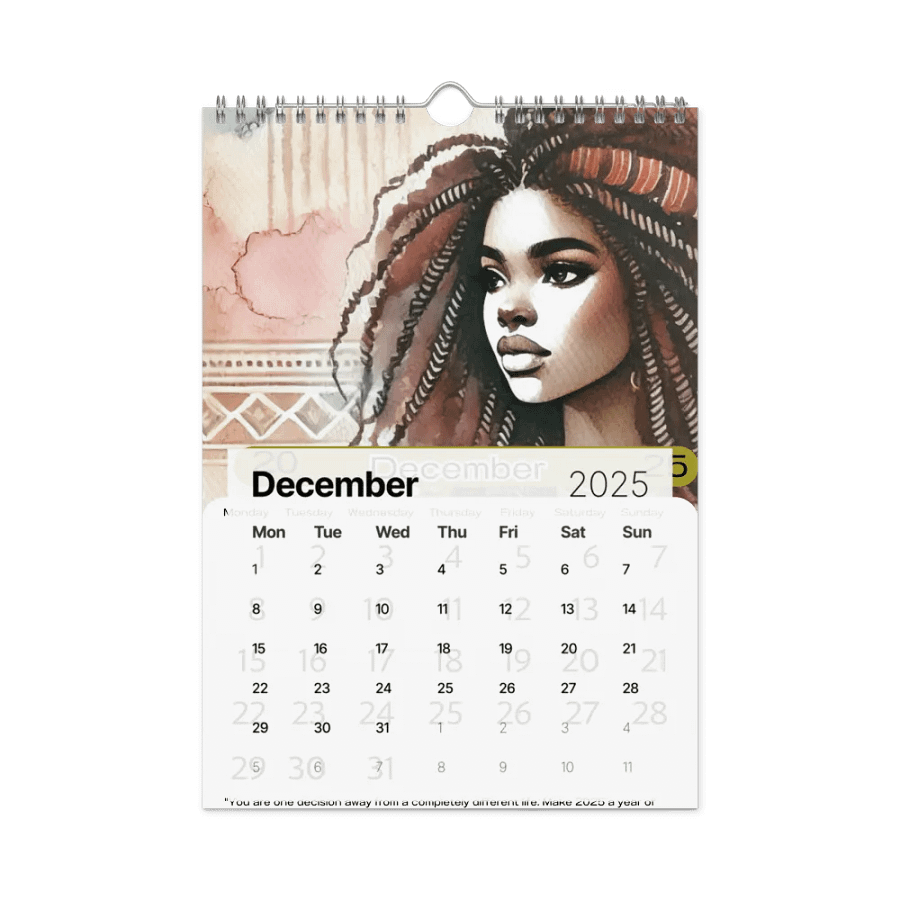 2025 Self-Love Wall Calendar product image (4)
