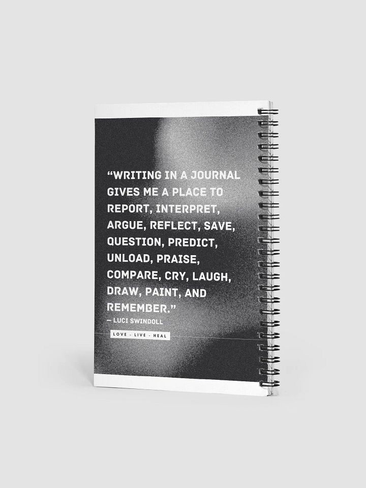 LOVE LIVE HEAL Journaling Journey Notebook product image (2)