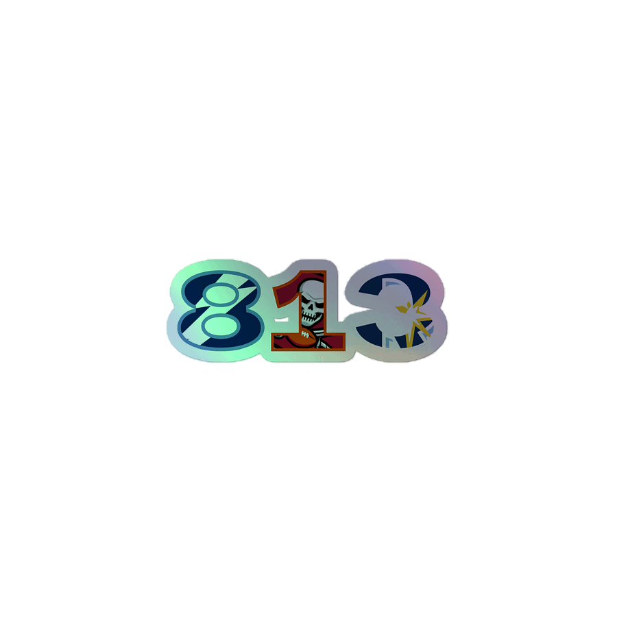 813 Tampa Holographic Sticker product image (1)