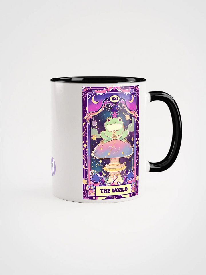 Cosmic Tarot Collection The World Frog Mug product image (12)