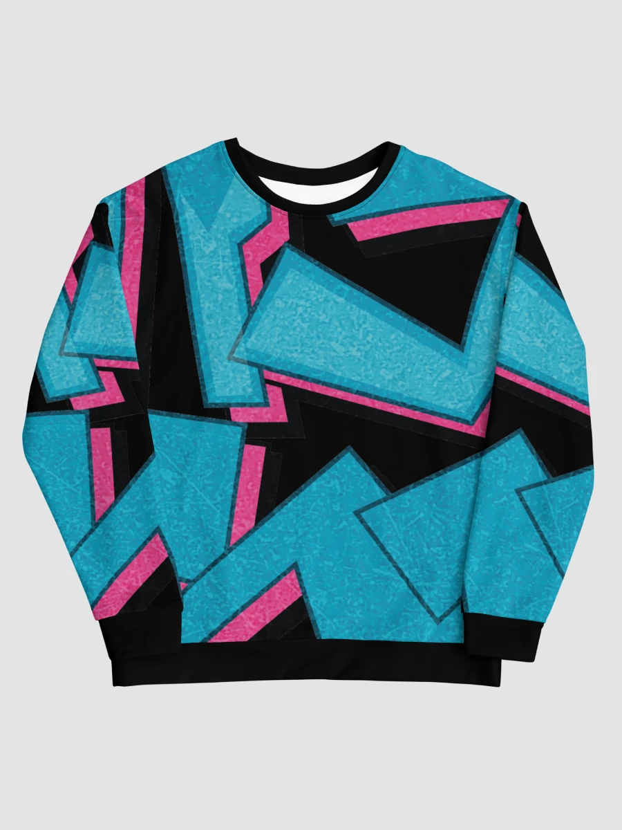 Wyld Geometric Unisex Sweatshirt (Blue) product image (3)
