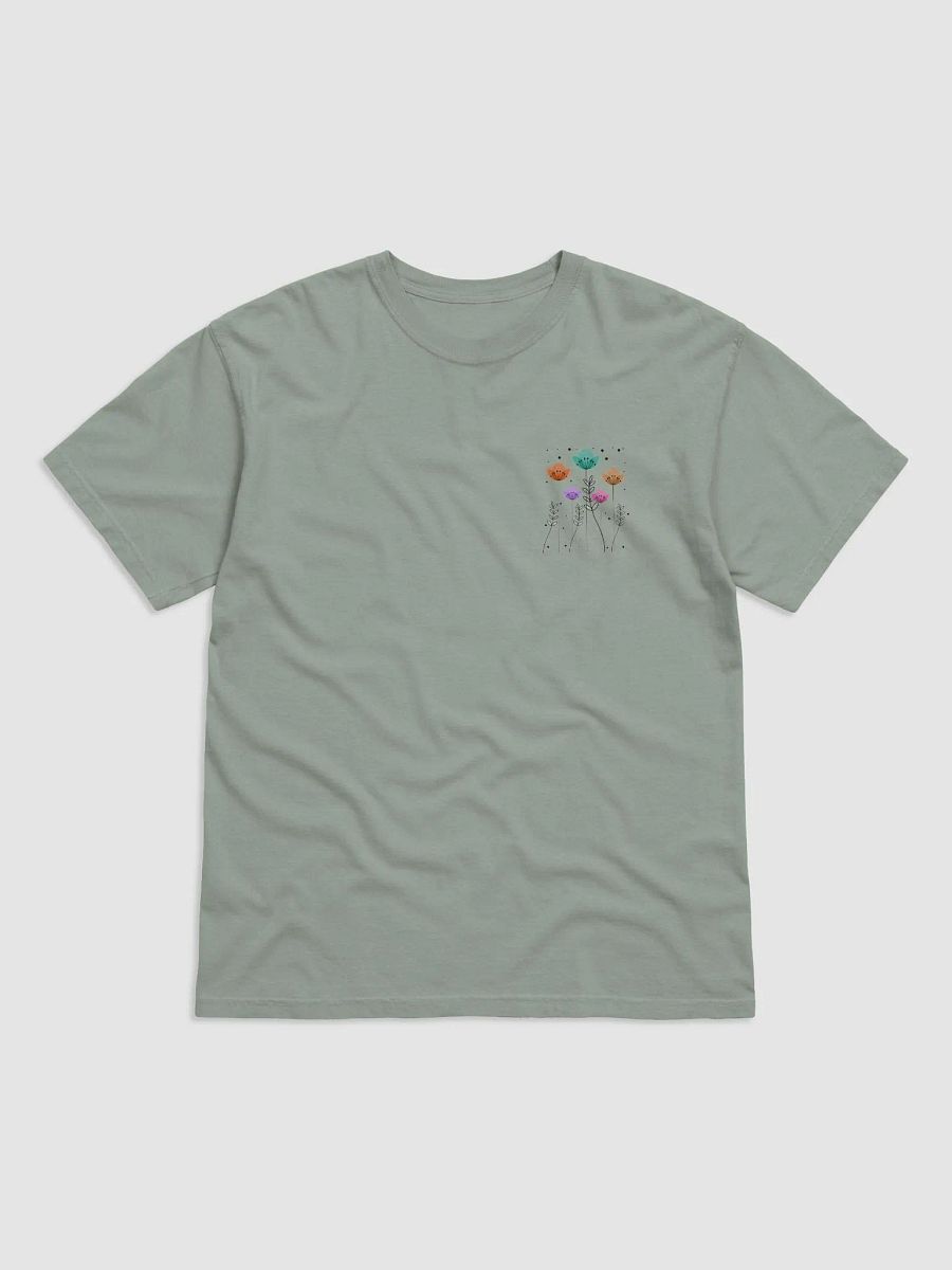 Whimsical Wildflowers Cotton T-Shirt product image (7)