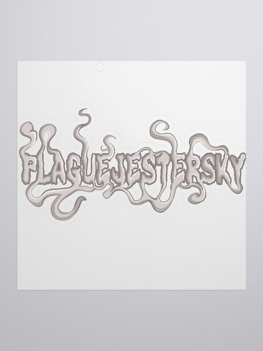 Plague Jester Sky Sticker Smoke Logo product image (1)