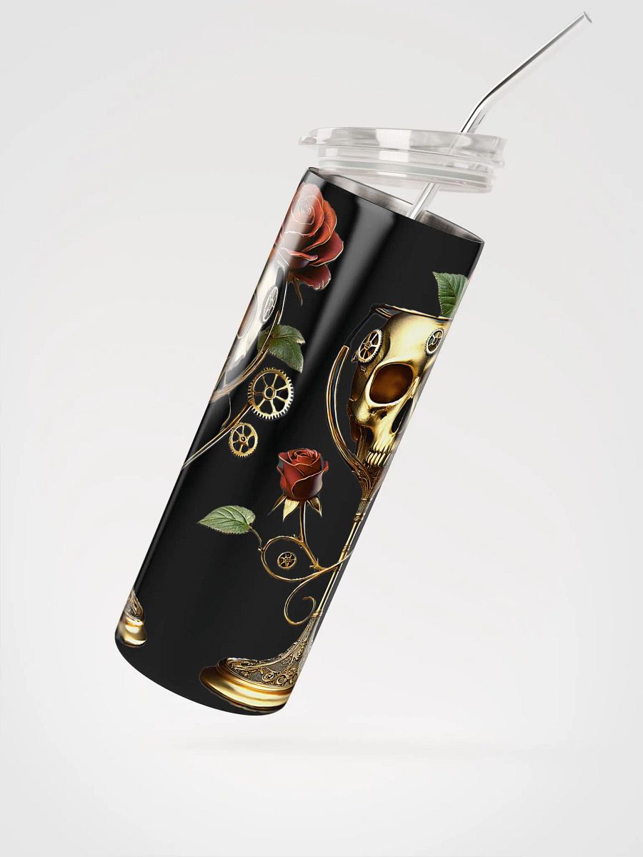Skull, Wine & Roses Tumbler product image (4)