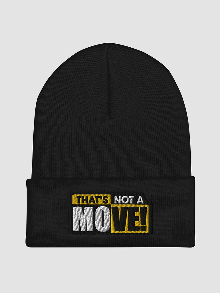 THATS NOT A MOVE BEANIE product image (1)