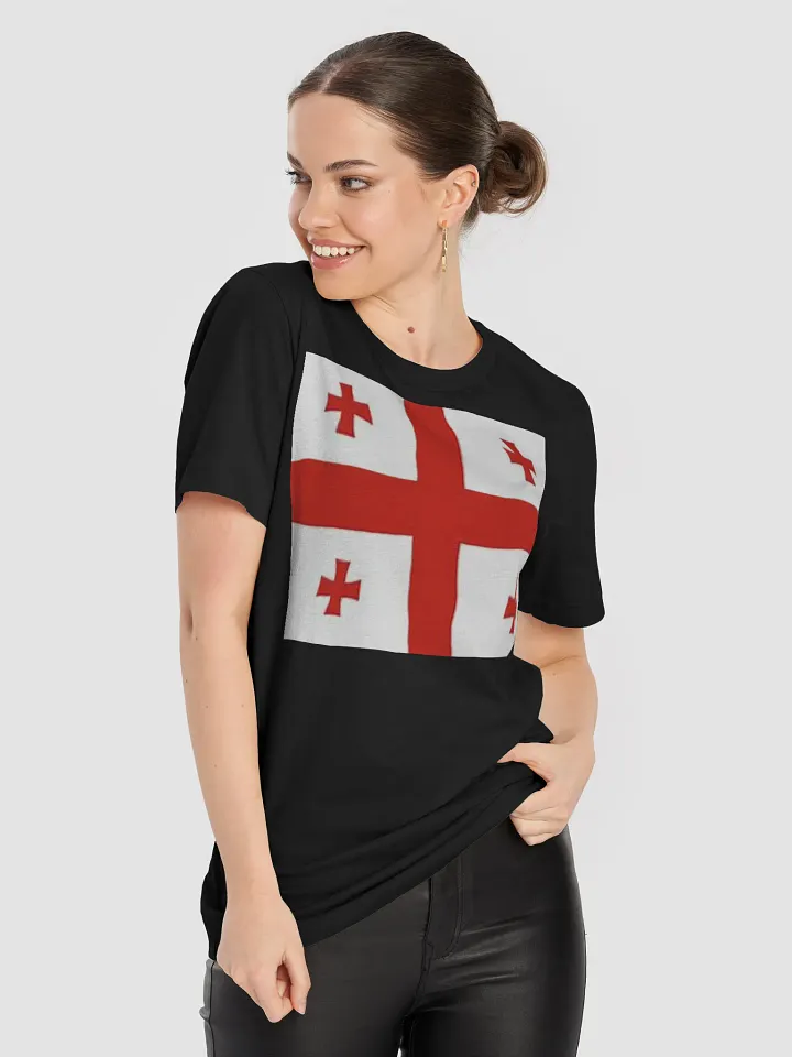 Exclusive Unisex Georgia Flag Graphic Tee by Graphic Grove product image (1)