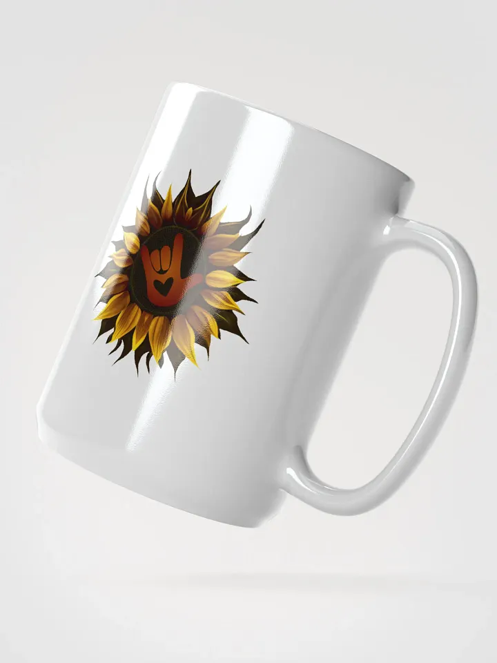 ASL Love Sunflower Mug product image (2)