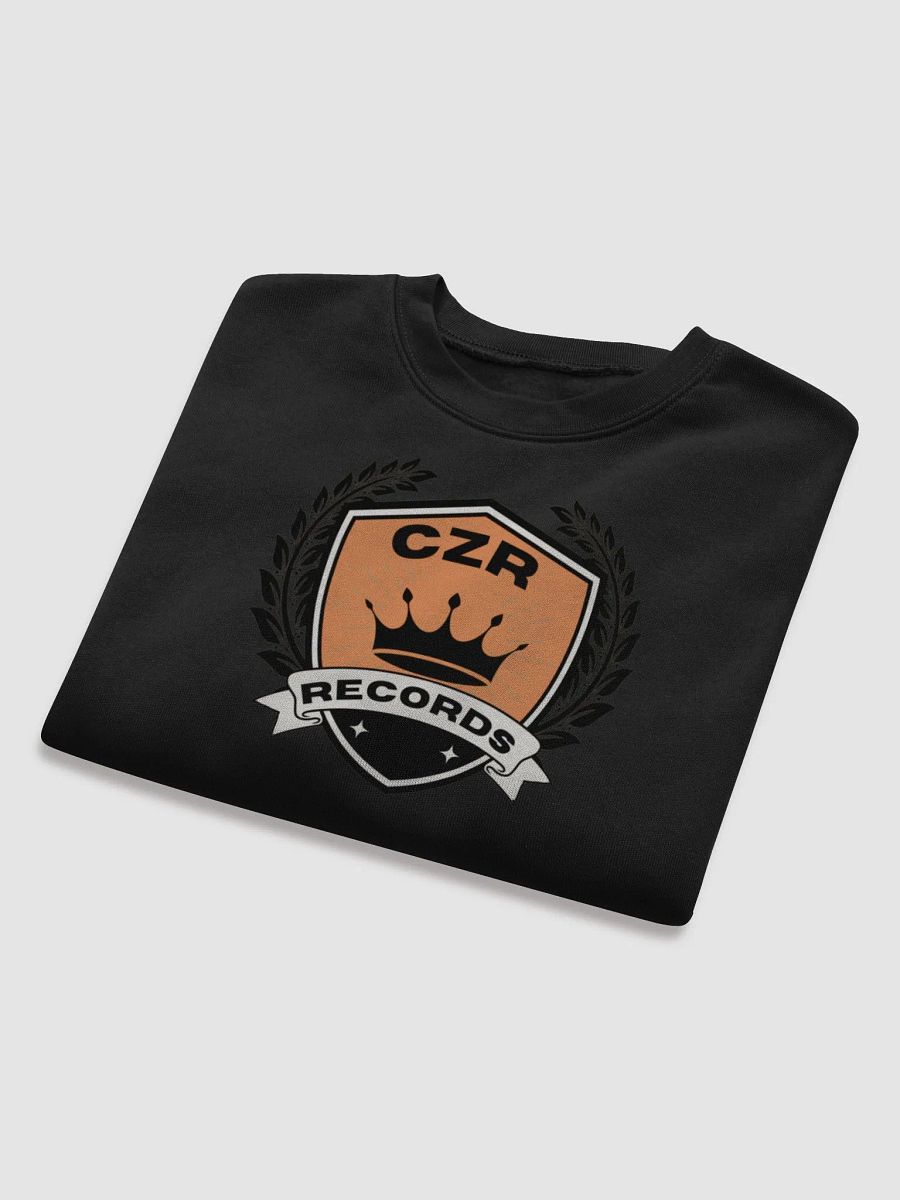 Women's HD Crest Orange Crop Sweater product image (10)