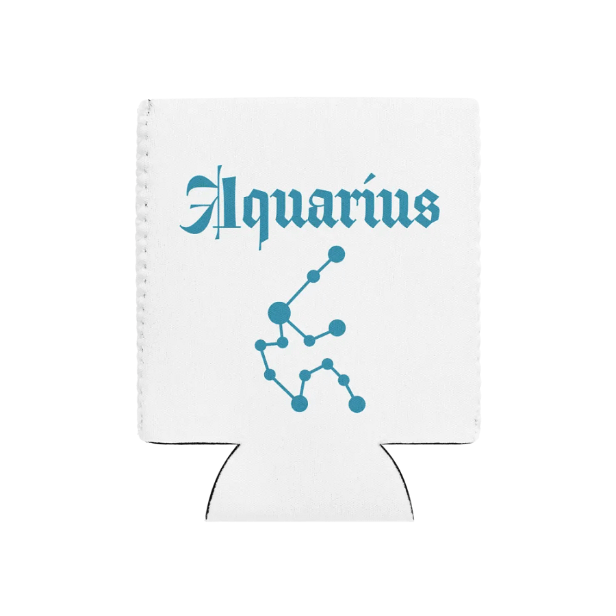 Aquarius Constellation Can Cooler product image (1)