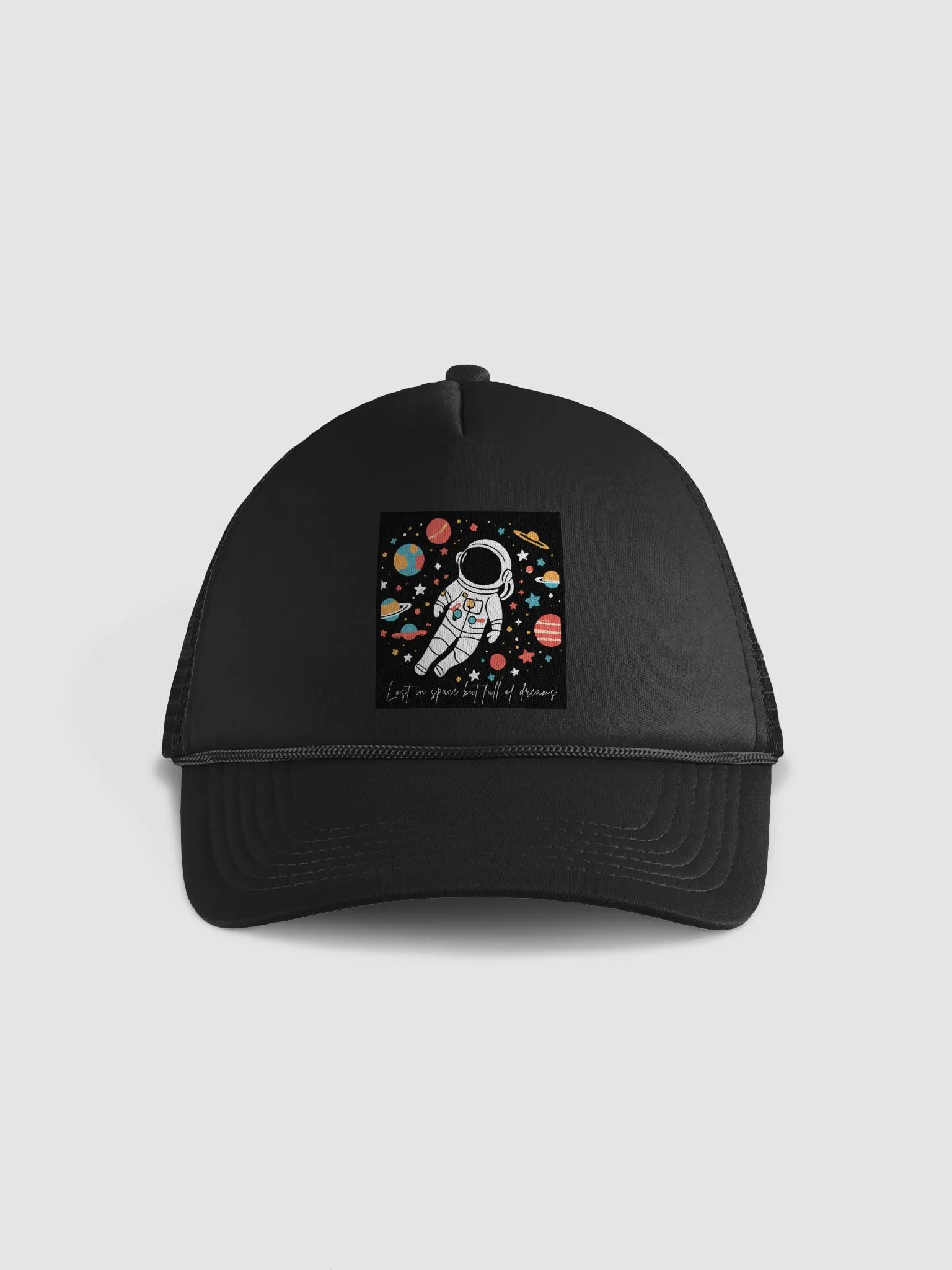 Dreamy Space Explorer Foam Trucker Hat product image (1)